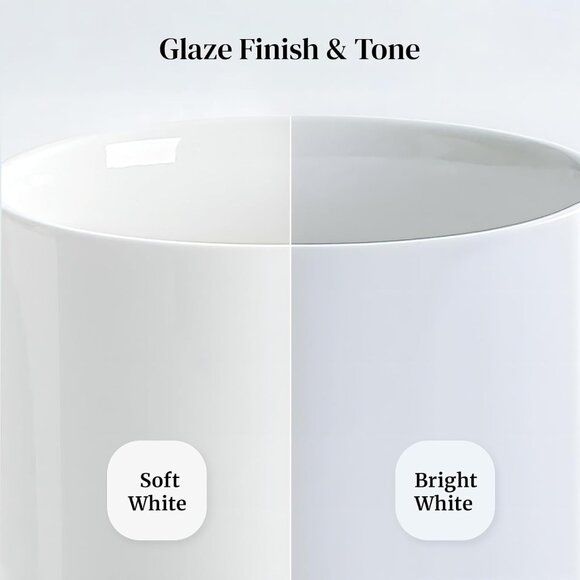 9.8'' Serving Bowls, 86 oz White Serving Platters, Large Ceramic Serving Dishes, - Picture 9 of 9